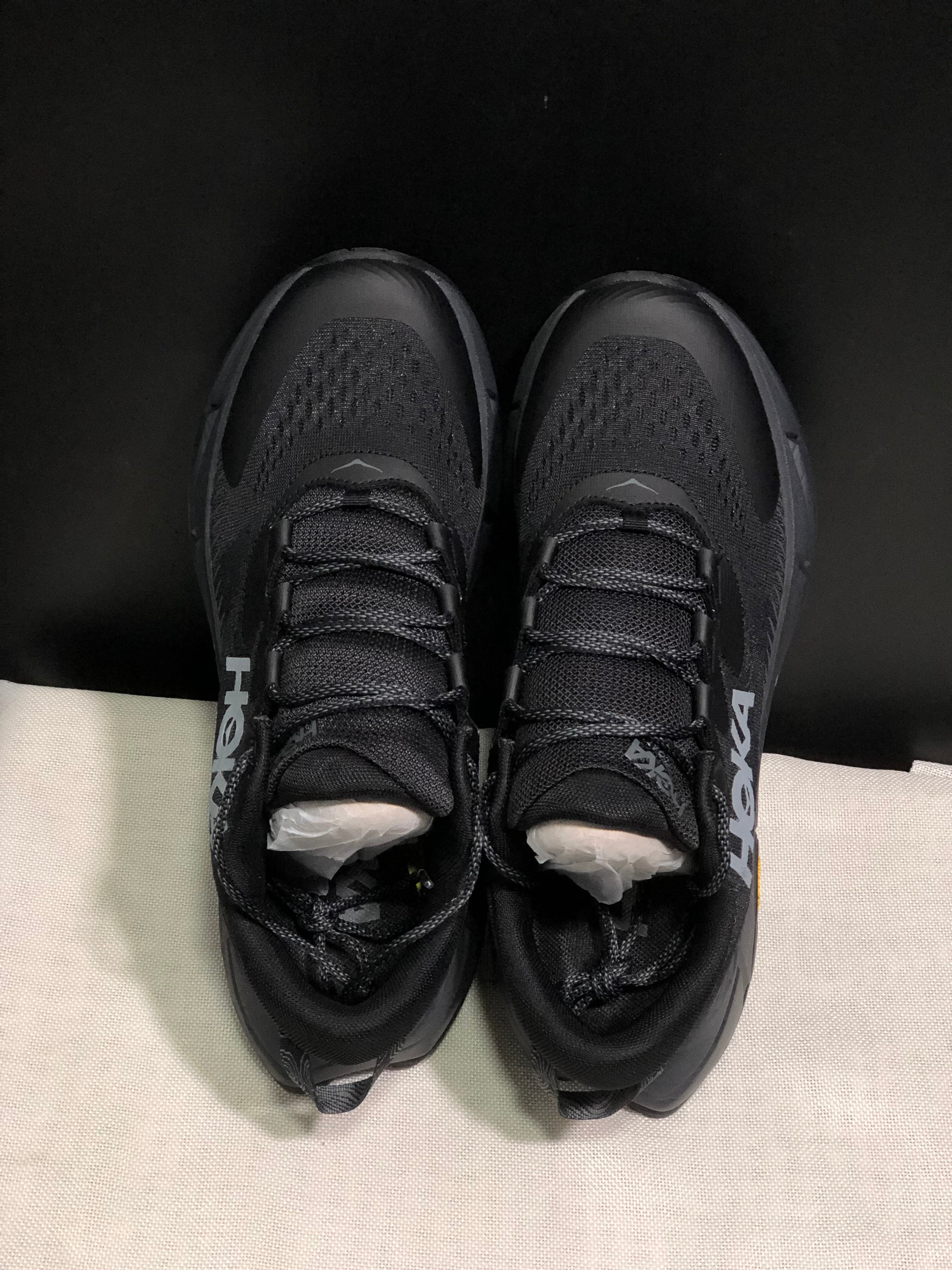 Hoka One One Skyline Float X Outdoor Running Shoes Sneakers Black