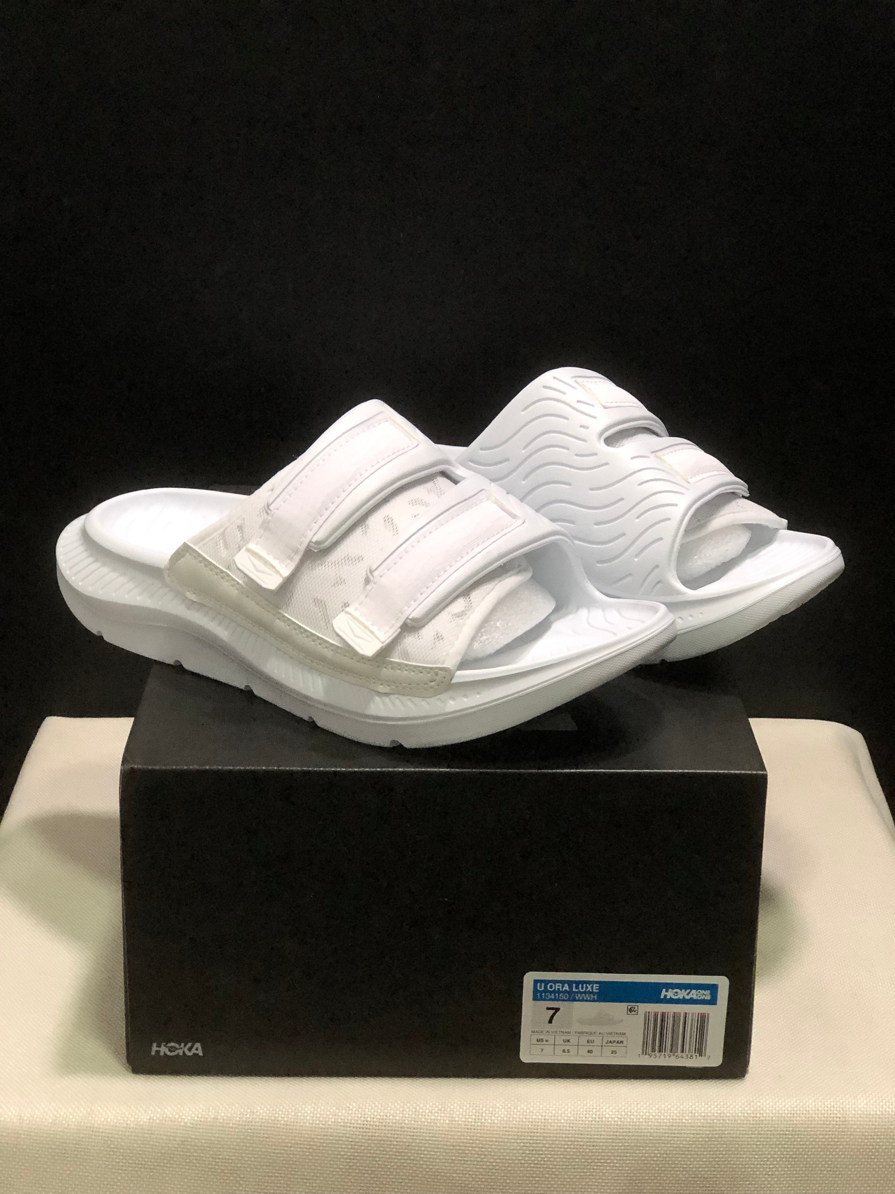 Wtaps x Hoka One One Ora Luxe Comfortable Sandals White