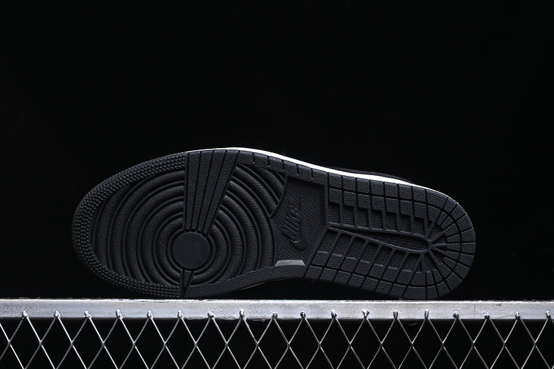 Travis Scott Fragment Design Nike Air Jordan 1 Retro Low OG SP Black White Sneakers