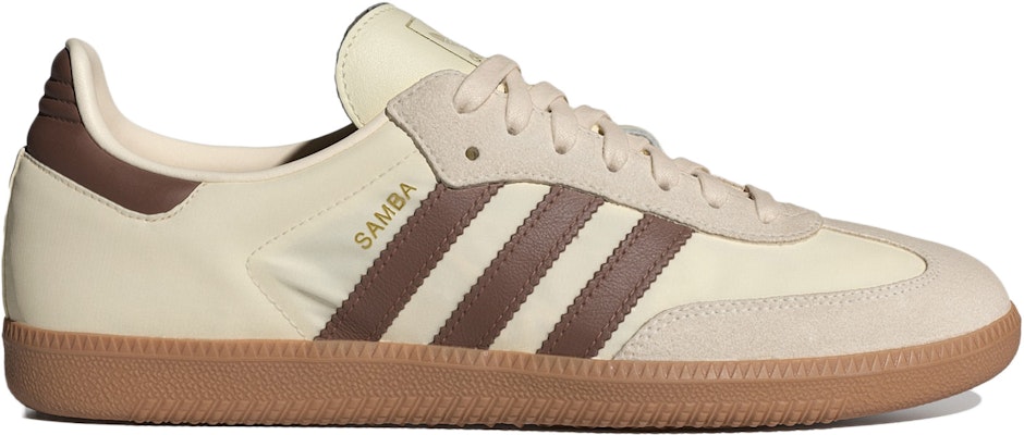 Adidas Samba1 OG Cream White Preloved Brown ID1447 Lifestyle Shoes