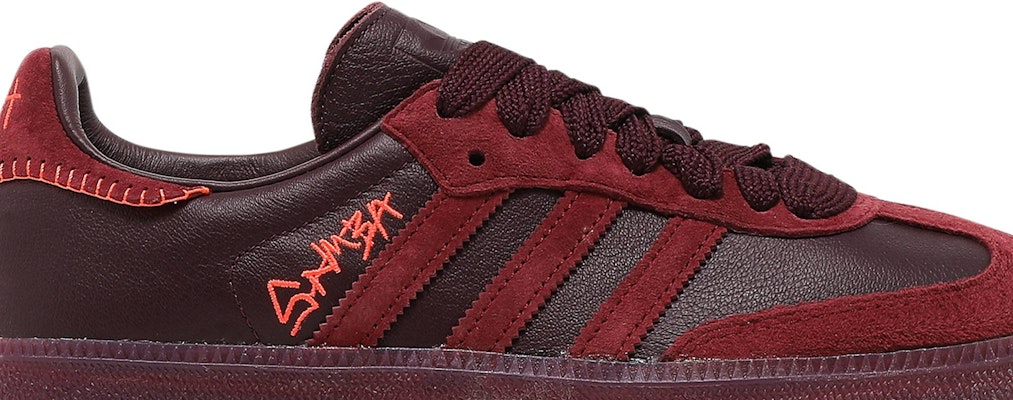 Jonah Hill Adidas Samba1 Burgundy FW7456 Lifestyle Shoes