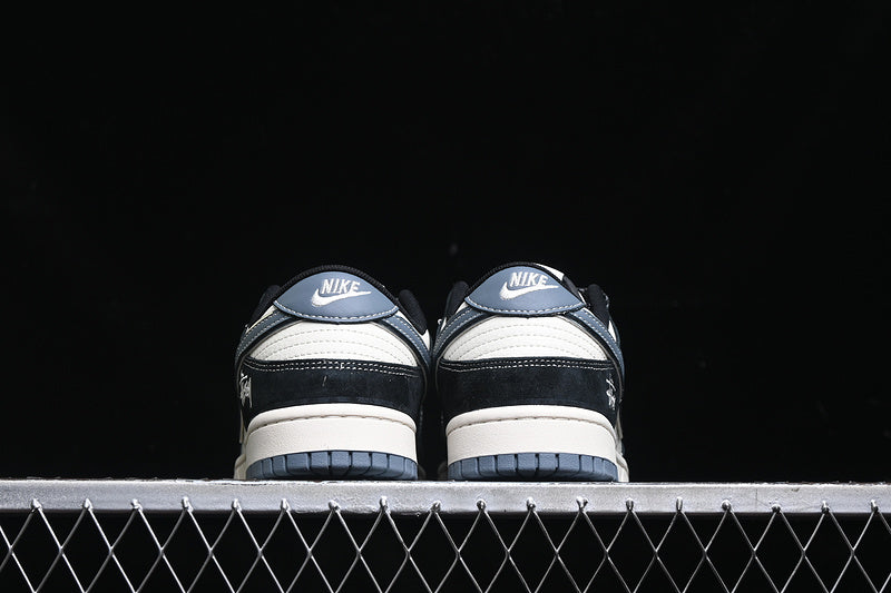 Nike Air Jordan SB Dunk Low Blue Sole White Black Sneakers