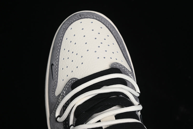 Travis Scott Fragment Design Nike Air Jordan 1 Low OG SP Black Grey White Sneakers