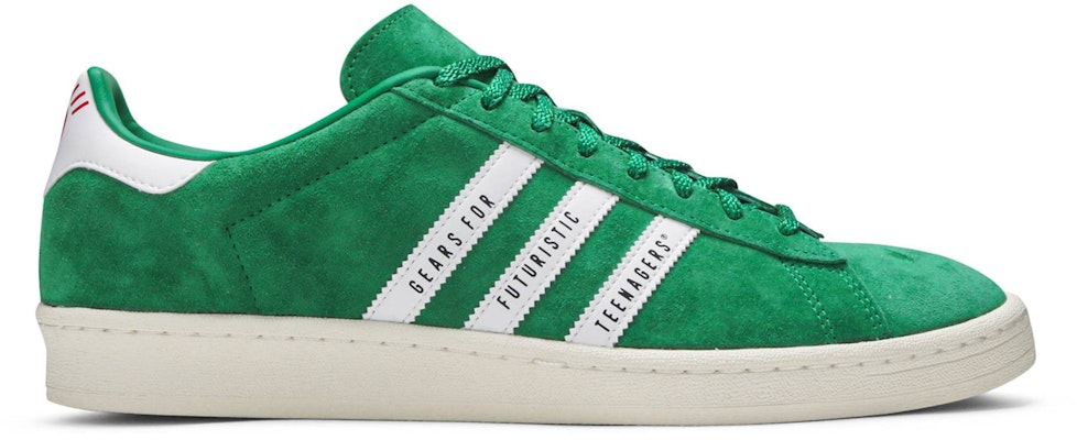 Human Made Adidas Campus1 Green FY0732 Lifestyle Shoes