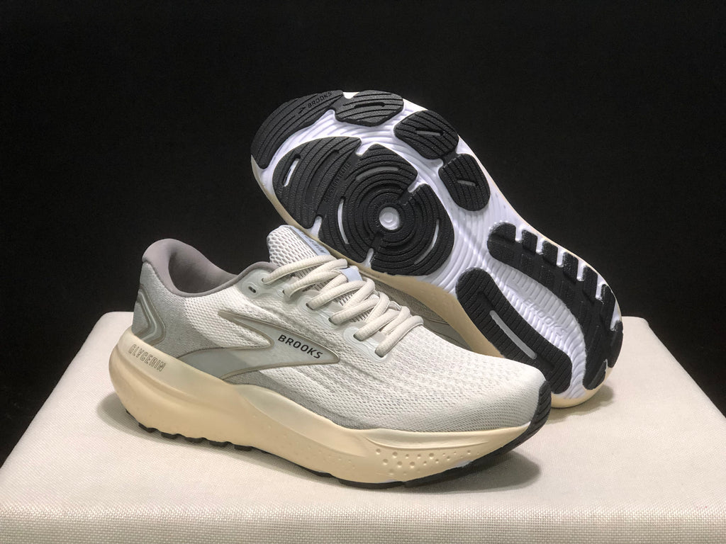 Brooks Glycerin 21 Men's Low-top Casual Running Shoes Grey/Frost Grey/Champogne