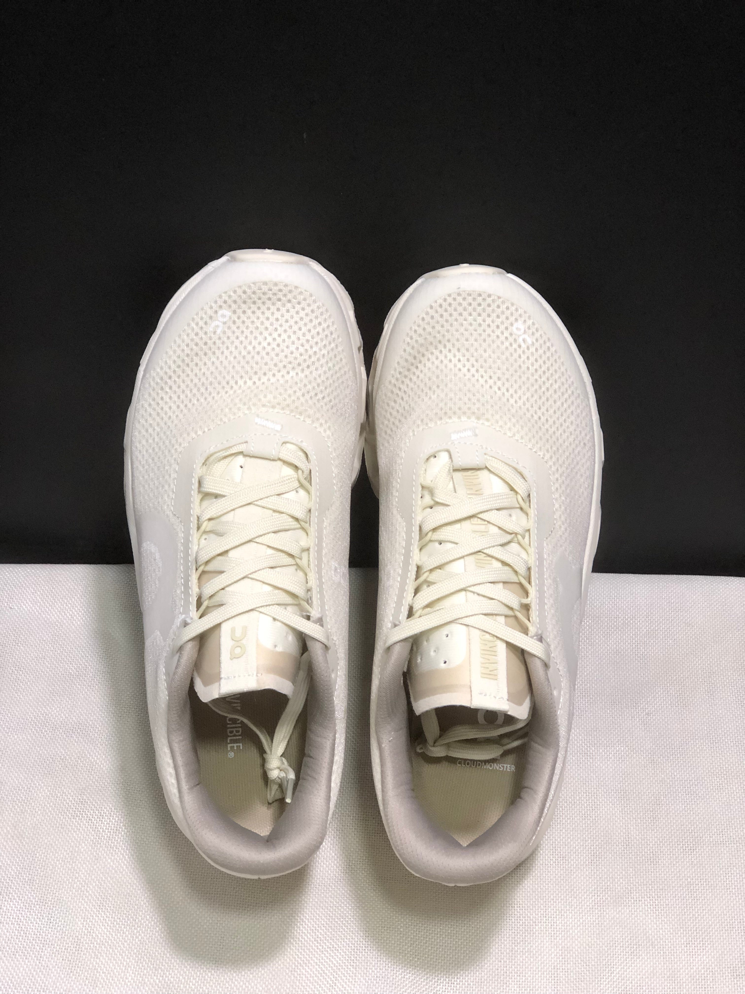 On Running x Invincible Cloudmonster 2 Shoes Ivory White