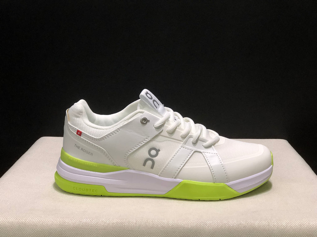 On Running The Roger Clubhouse Pro Anti-Slip Sports Shoes White/Yellow