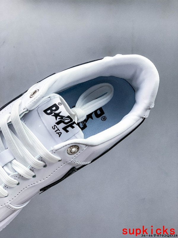 A Bathing Ape Bape Sneaker White
