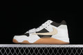 Travis Scott Nike Air Jordan Cut The Check Brown Sole Black White Sneakers