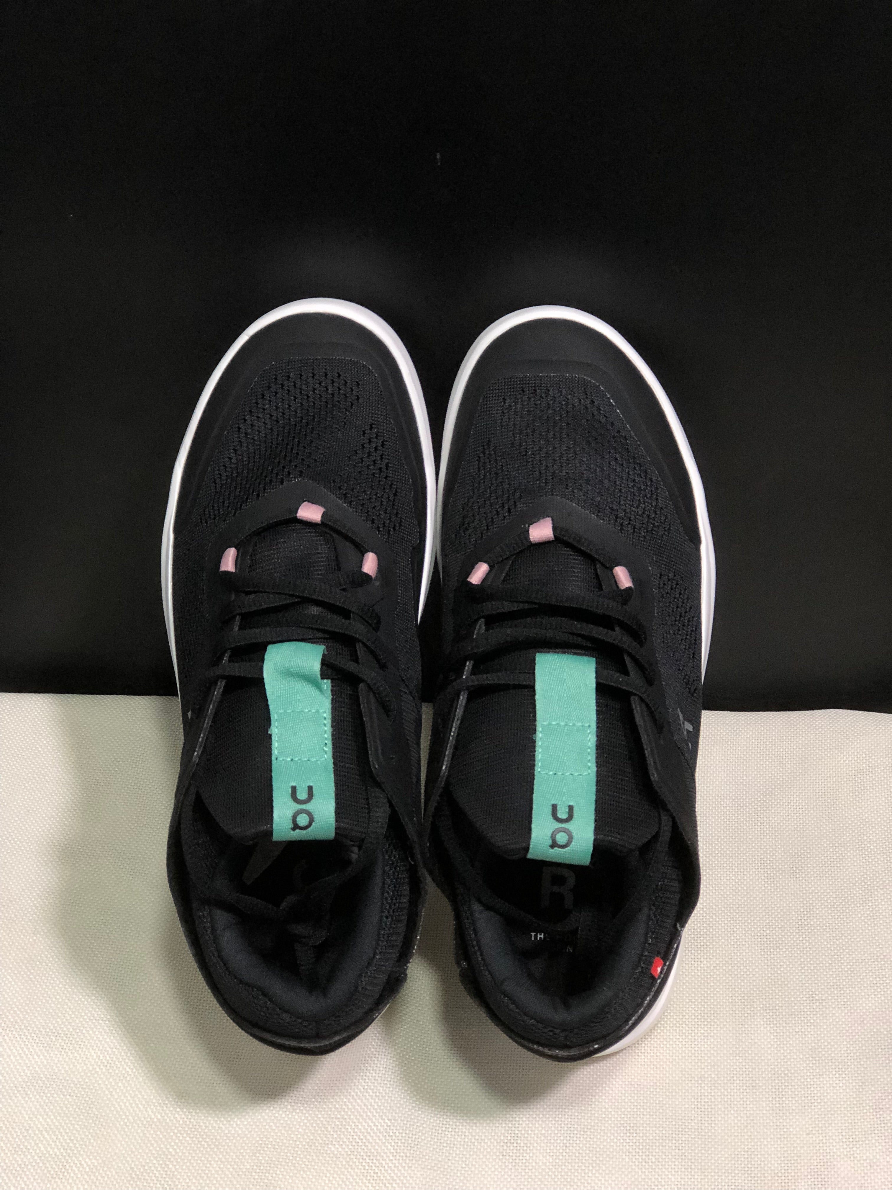 On Running The Roger Spin Breathable Mesh Sneakers Black