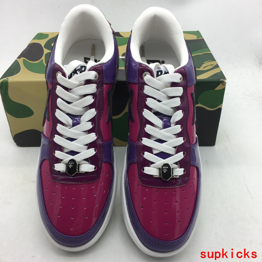 A Bathing Ape Bape Sta Low Color Camo Combo Purple