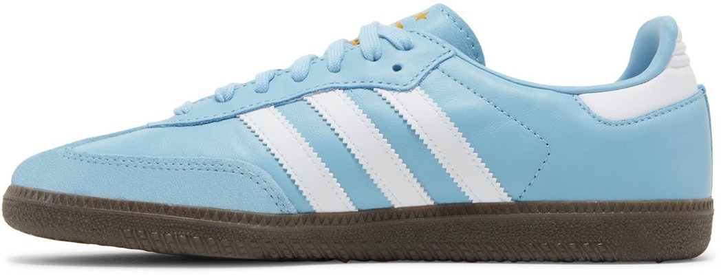 Argentina Adidas Samba1 Team Clear Blue HQ7037 Lifestyle Shoes