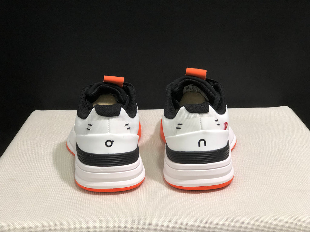 On Running The Roger Rro Durable And Breathable Tennis Shoes White/Tangerine