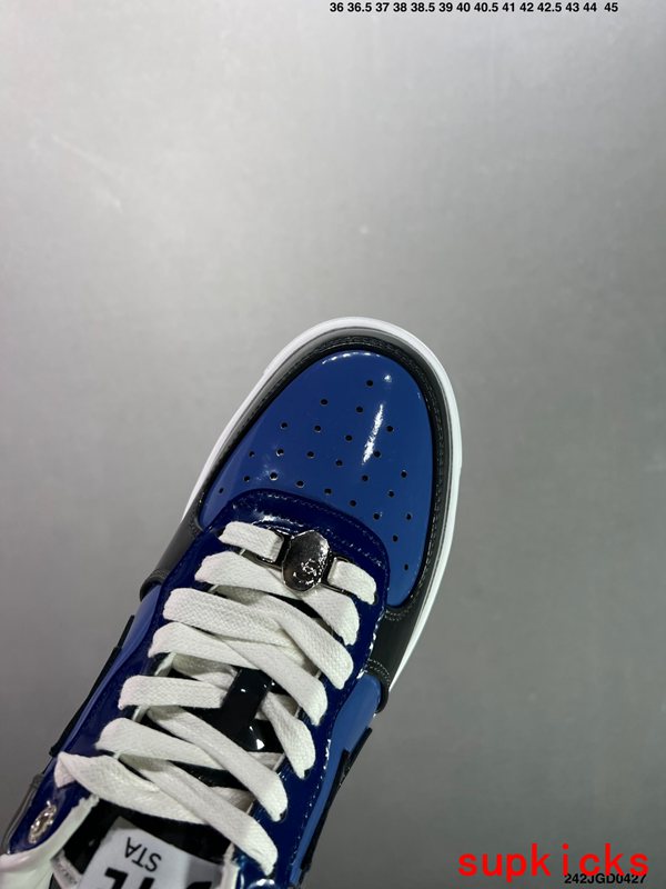 A Bathing Ape1 Bape Sta Low Black Blue