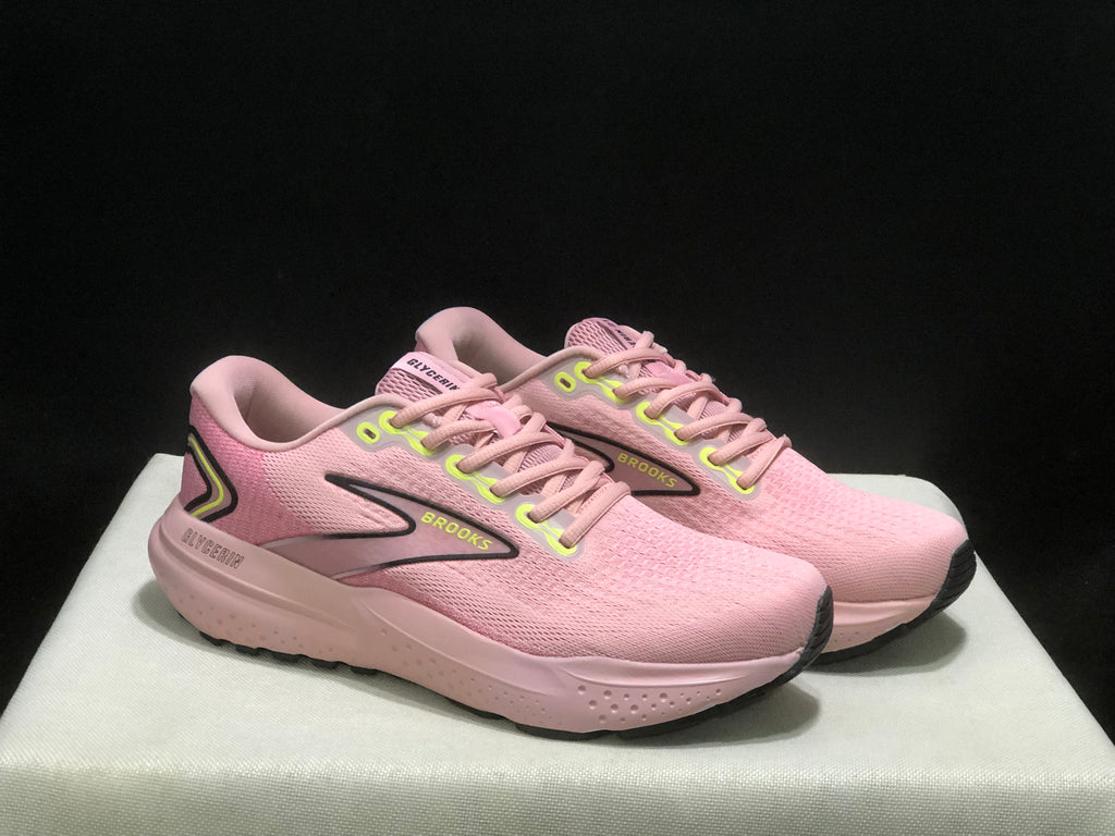 Brooks Glycerin 21 Low-top Casual Running Shoes Differential Pink