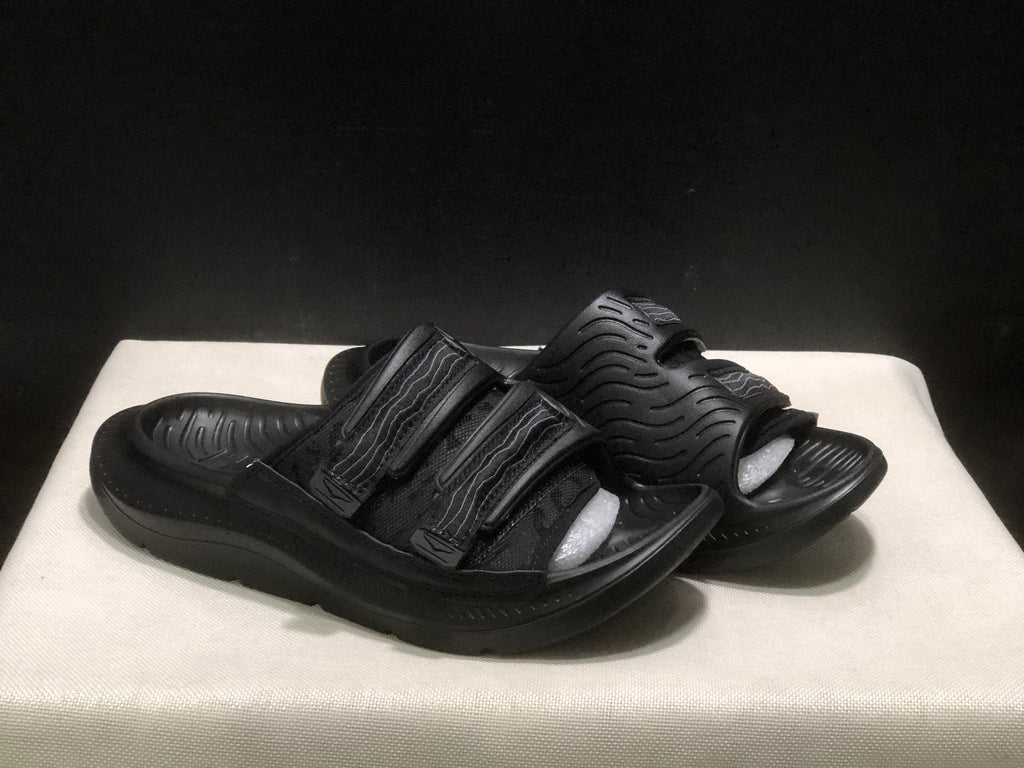 Wtaps x Hoka One One Ora Luxe Comfortable Black Sandals