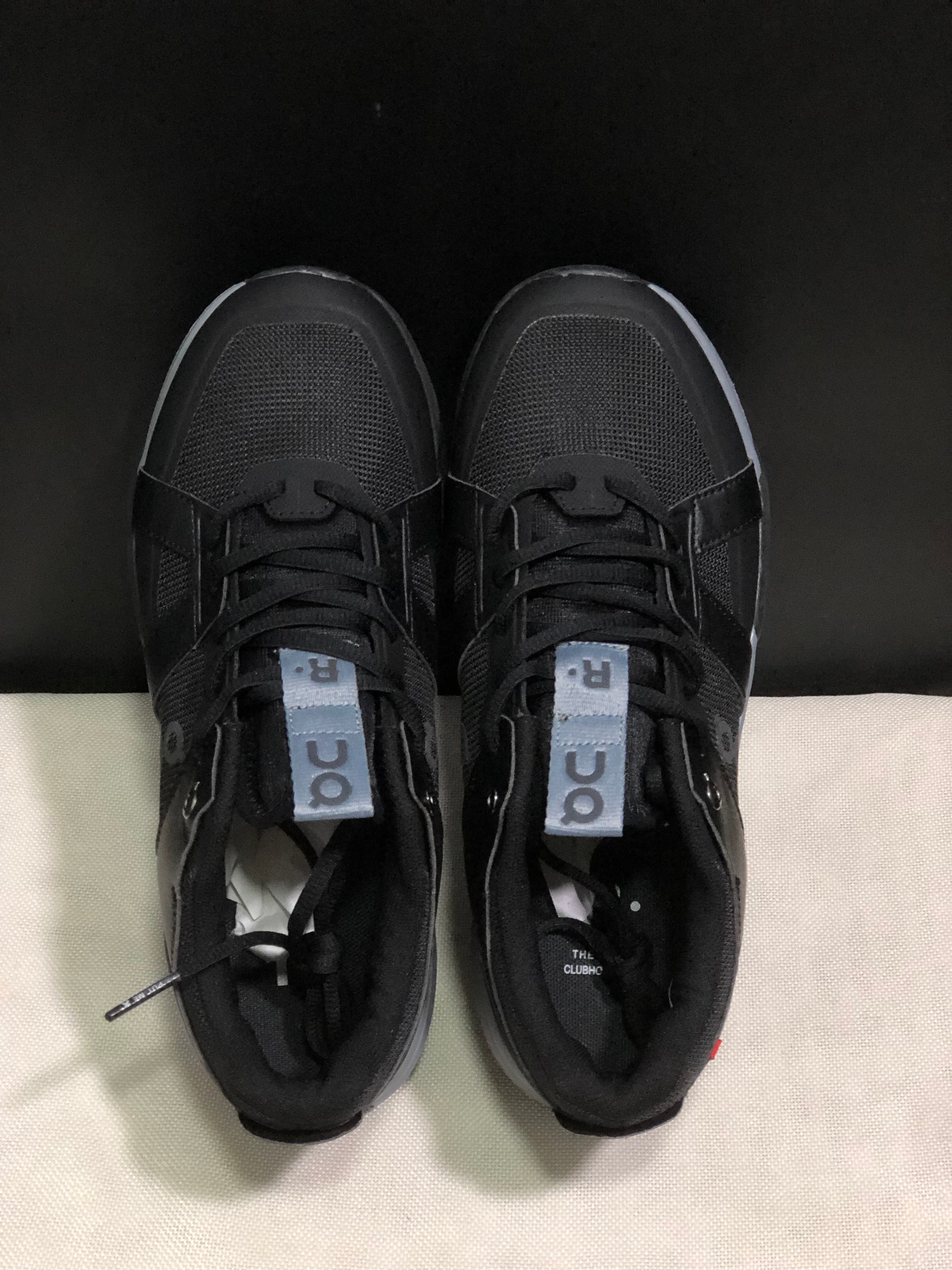 On Running The Roger Clubhouse Pro Anti-Slip Sports Shoes Black/Grey