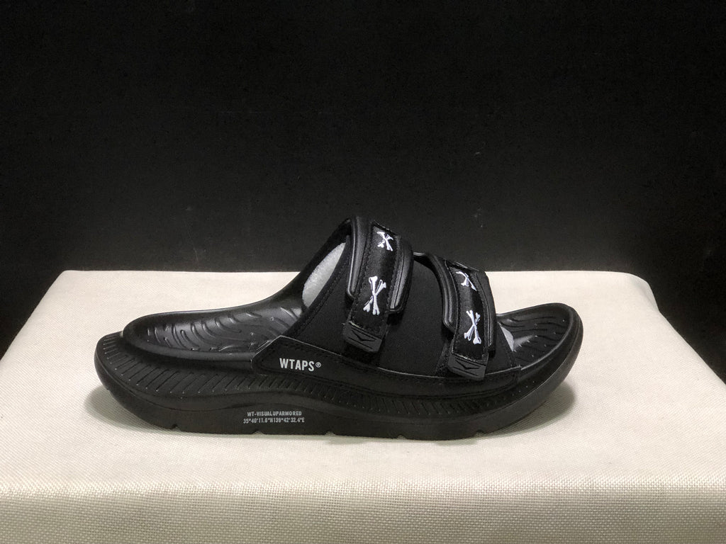 Wtaps x Hoka One One Ora Luxe Comfortable Sandals Black