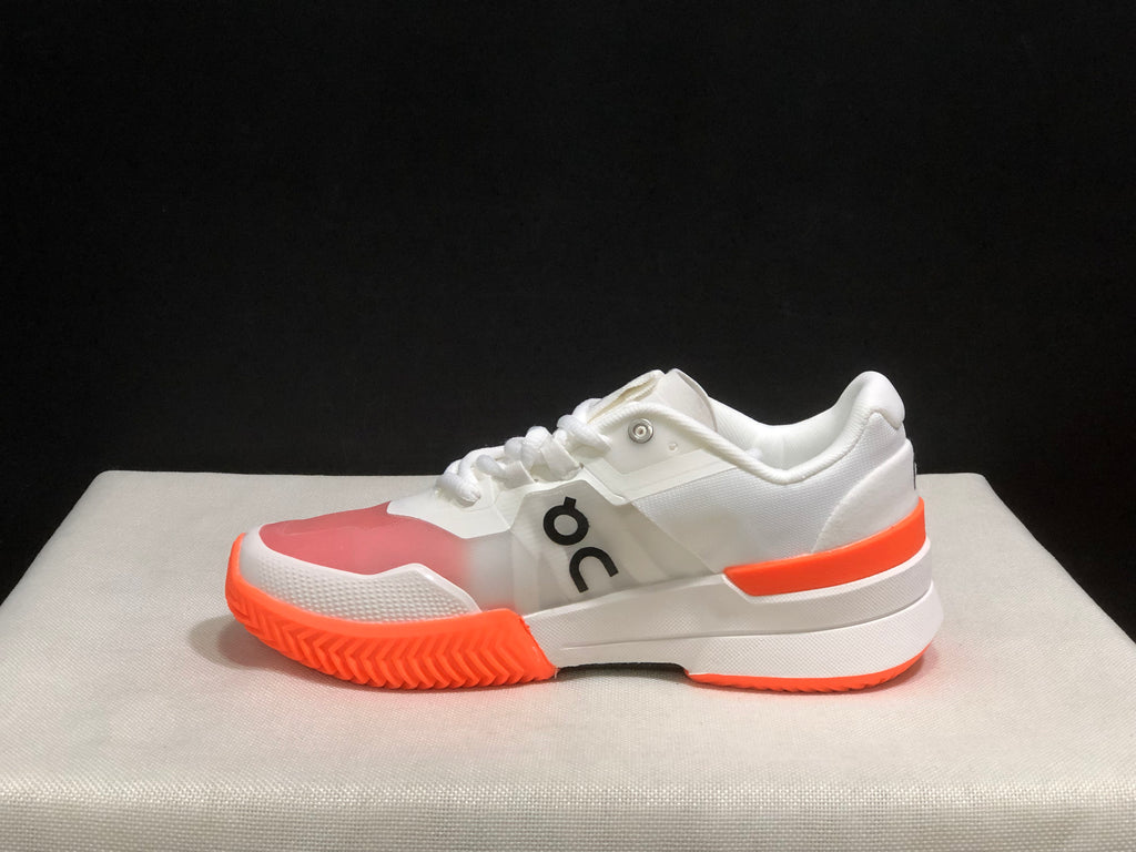 On Running The Roger Pro 2 Breathable Mesh Training Running Shoes White/Flame