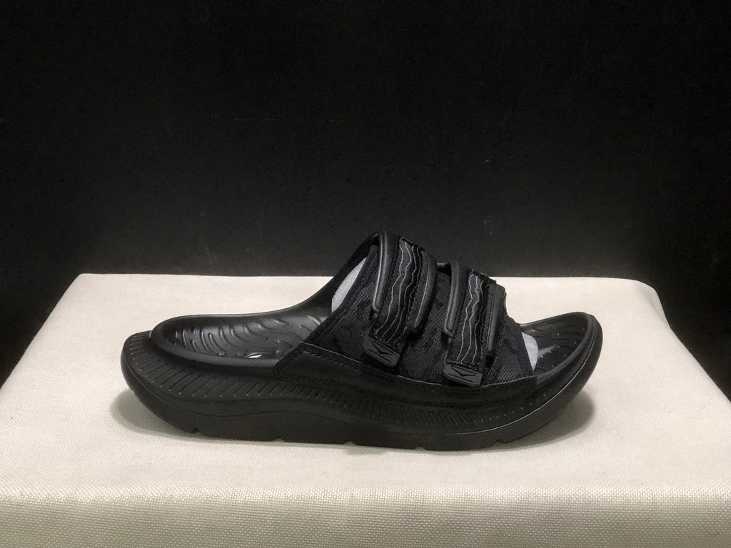 Wtaps x Hoka One One Ora Luxe Comfortable Black Sandals