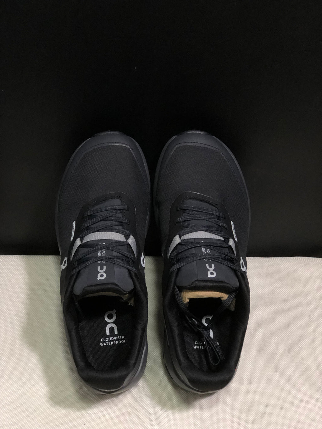 On Running Cloudvista 2 Black Waterproof Trail Running Shoes