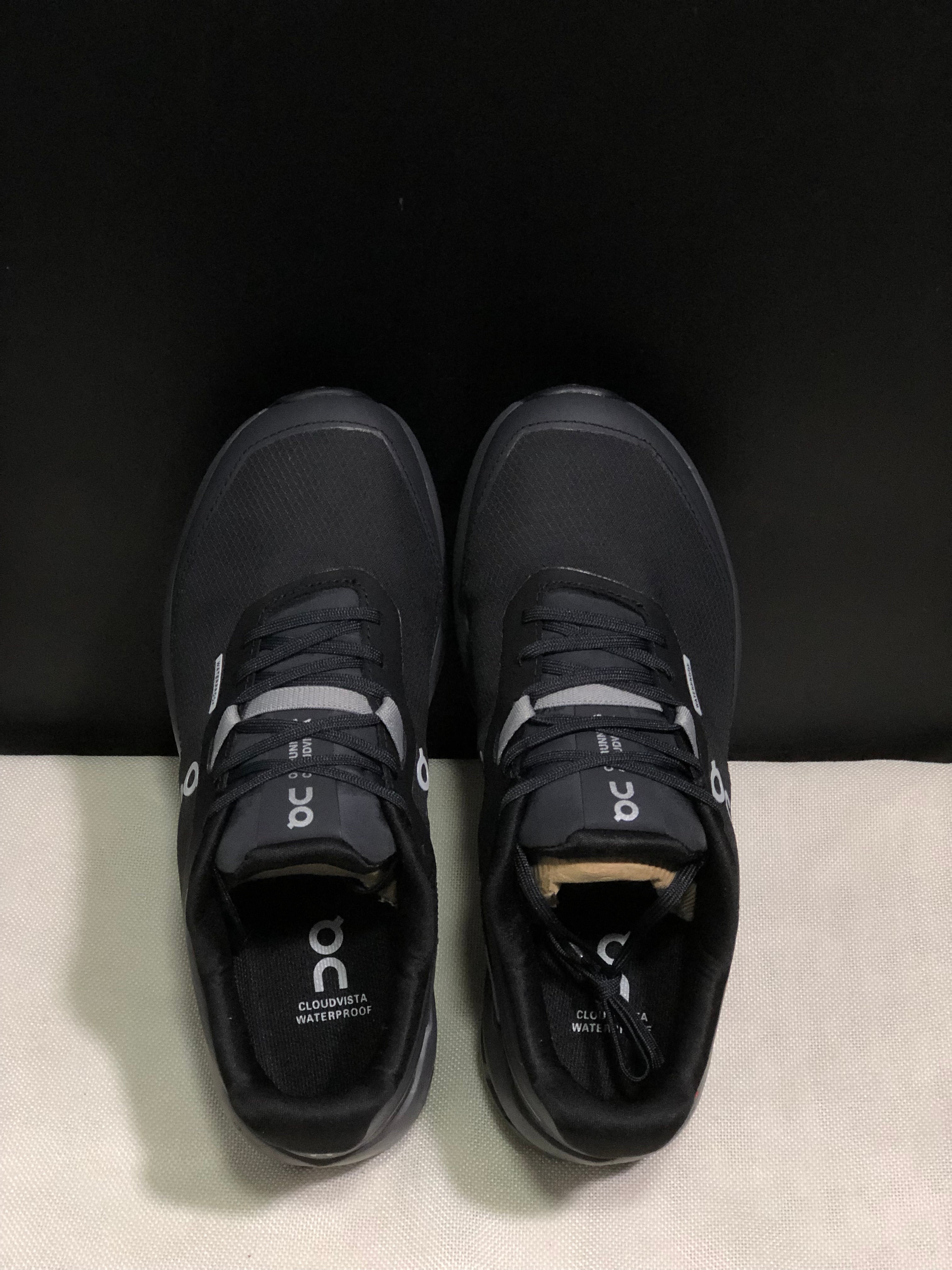 On Running Cloudvista 2 Black Waterproof Trail Running Shoes