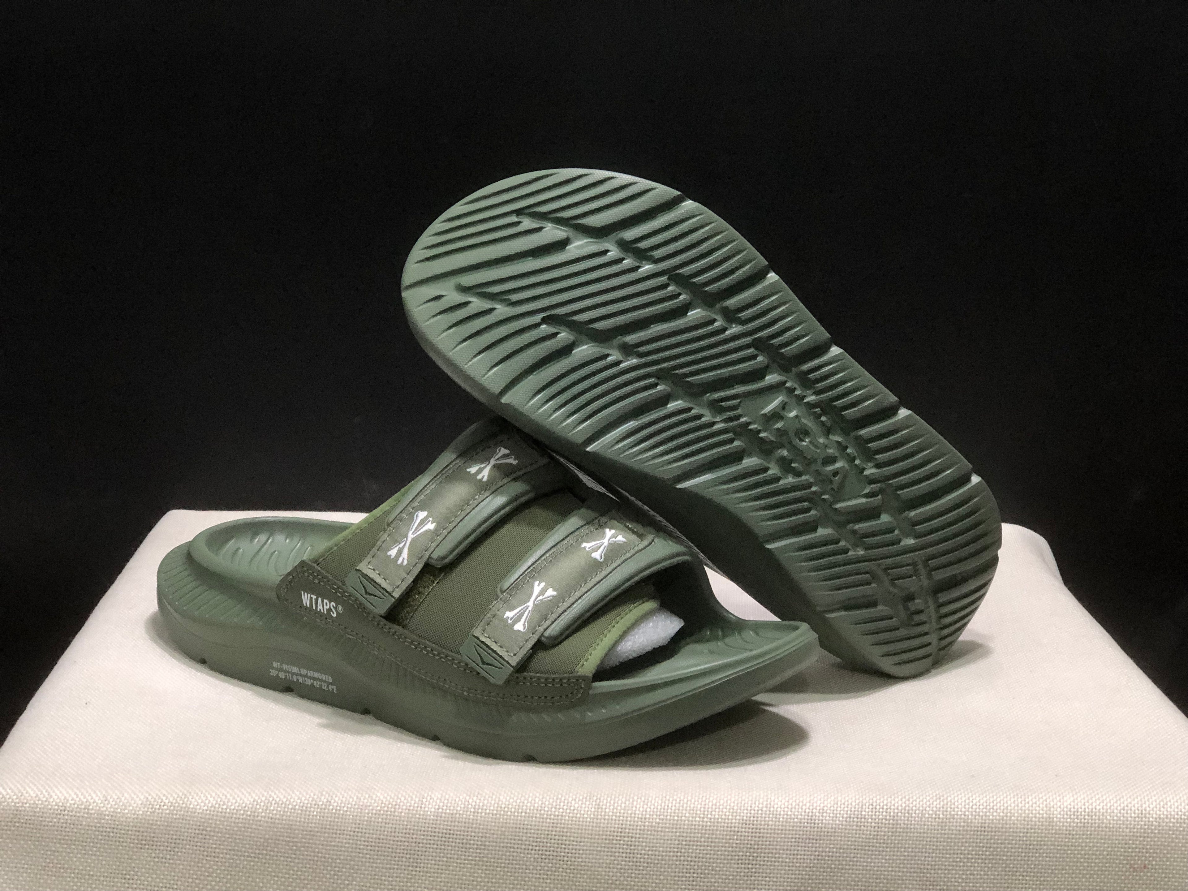Wtaps x Hoka One One Ora Luxe Comfortable Sandals Olive