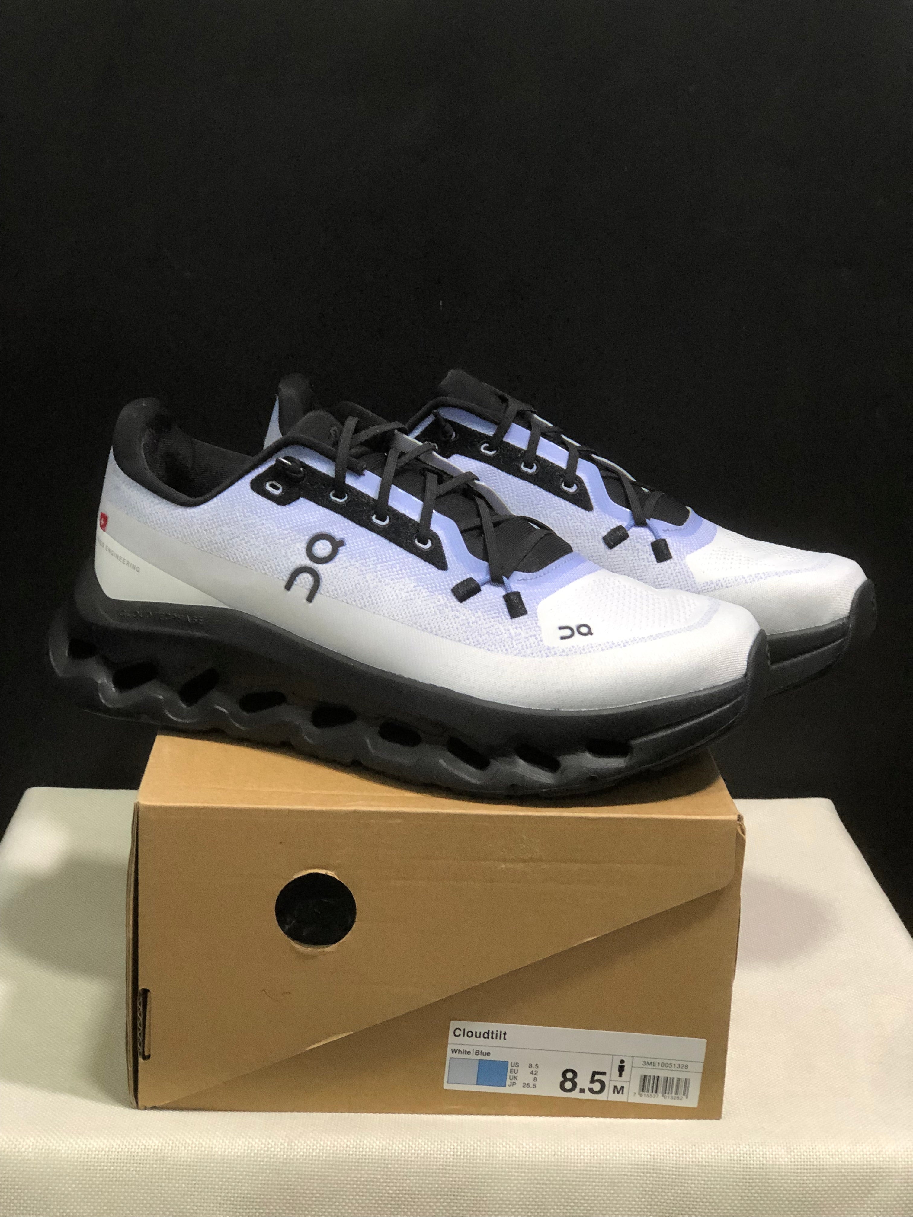 On Running Cloudtilt Durable Casual Life Shoes Sky Blue/White