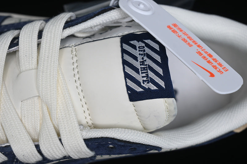 Travis Scott Fragment Design Nike Air Jordan 1 Low OG SP Navy White Sneakers