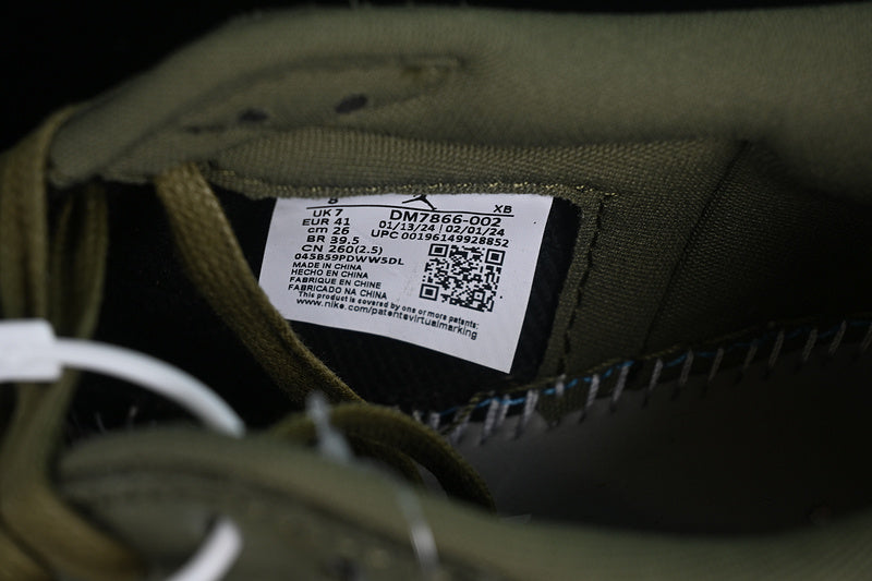 Travis Scott Nike Air Jordan 1 Low OG SP Black Olive Green Sneakers