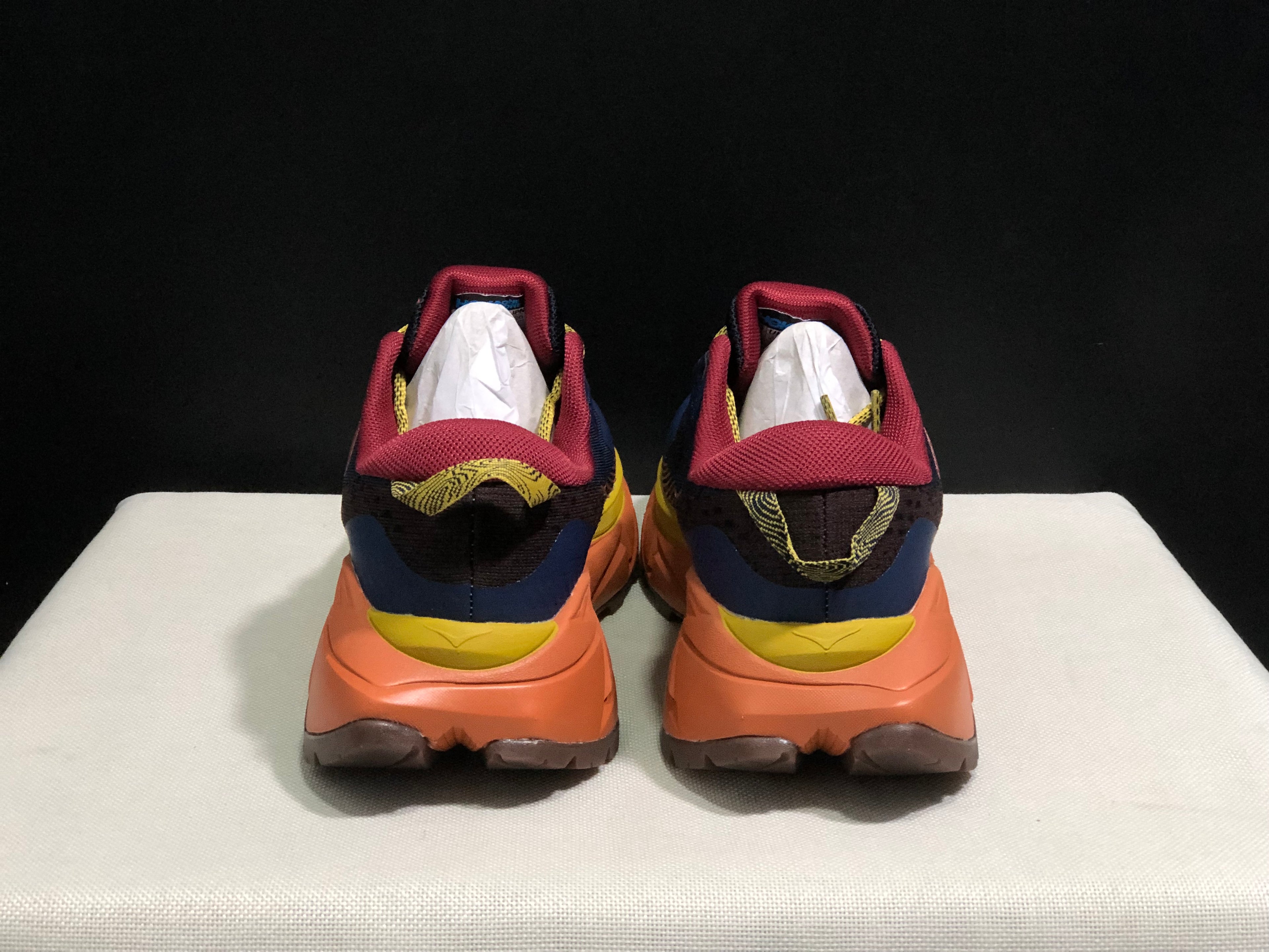 Hoka One One Skyline Float X Outdoor Running Shoes Sneakers Navy