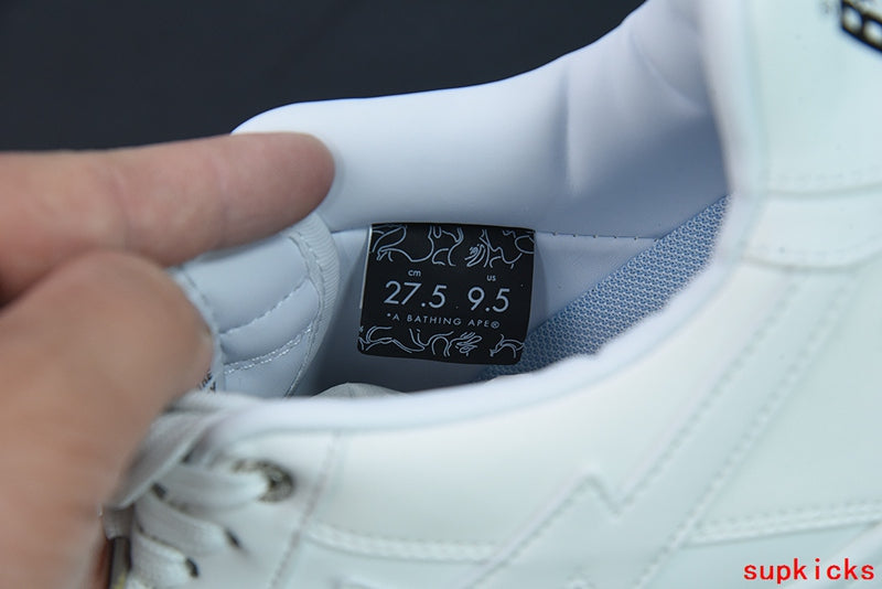 A Bathing Ape Bape Sta Low Pure White Heat Sensitive Color
