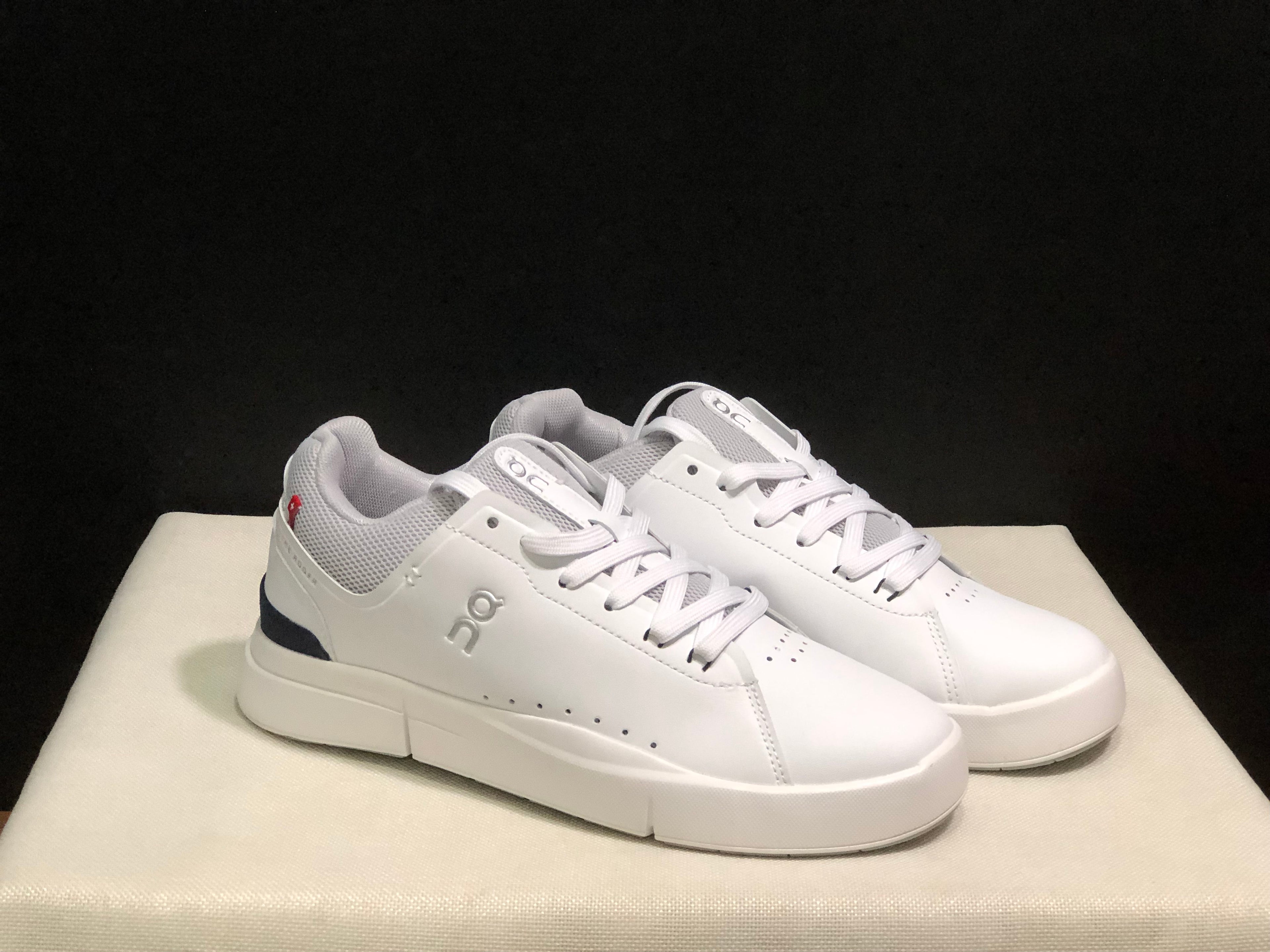 On Running The Roger Spin Board Shoes White/Light Grey