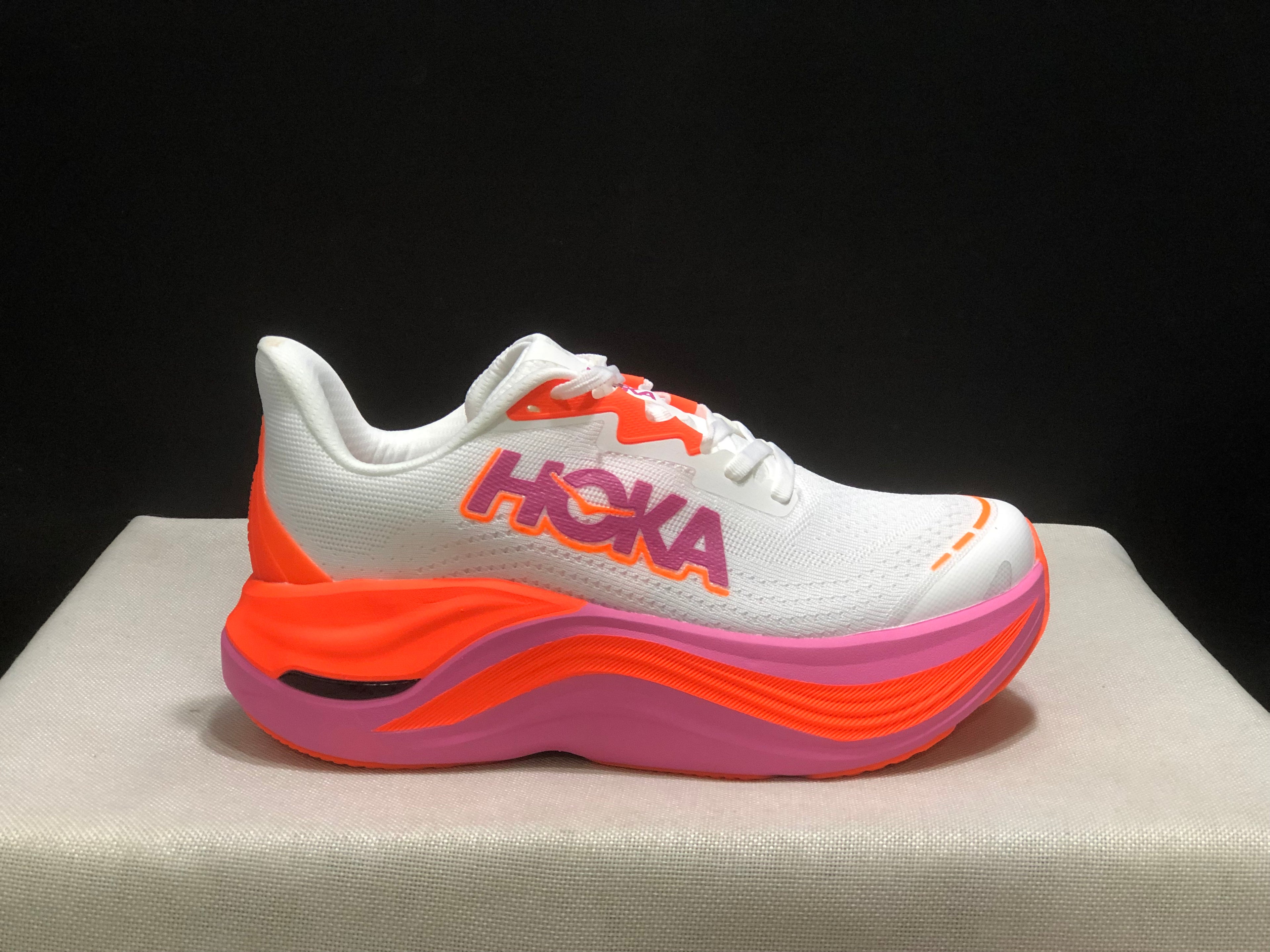 Hoka One One Skyward X Women's Anti-slip Wear-resistant Running Shoes Sneakers White