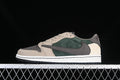 Travis Scott Nike Air Jordan 1 Low OG Khaki Brown Green Sneakers