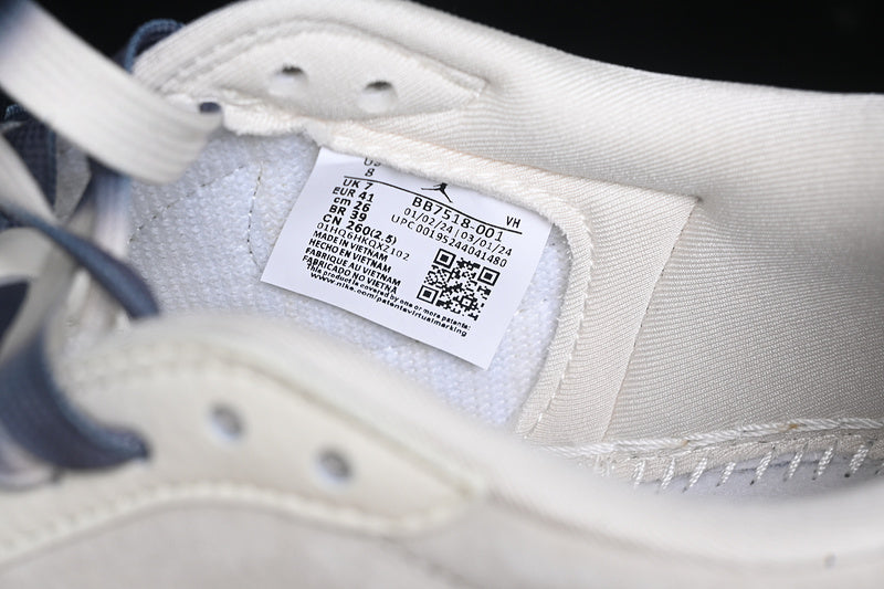 Travis Scott Fragment Design Nike Air Jordan 1 Low Supreme OG SP Off White Grey Sneakers