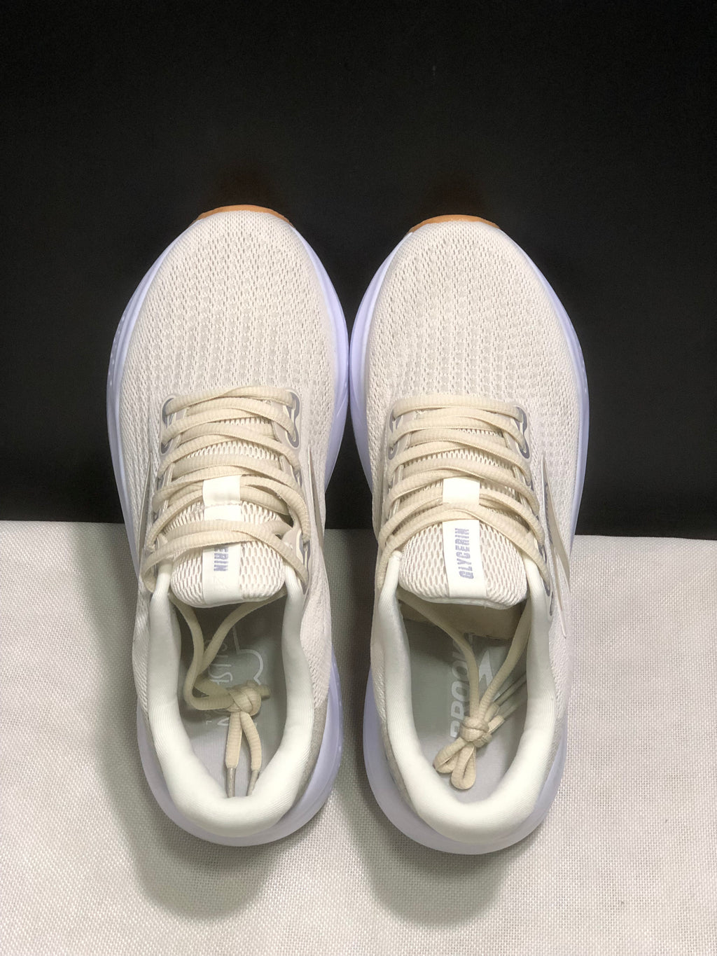 Brooks Glycerin 21 Men's Low-top Casual Running Shoes Khaki/Silver/White