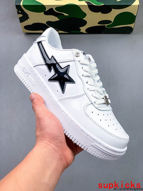 A Bathing Ape Bape Sneaker White
