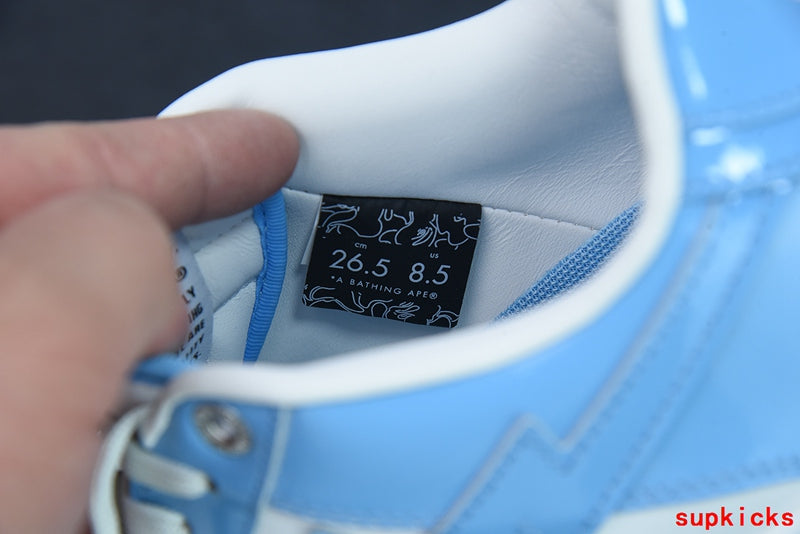 A Bathing Ape Bape Sta Low Blue