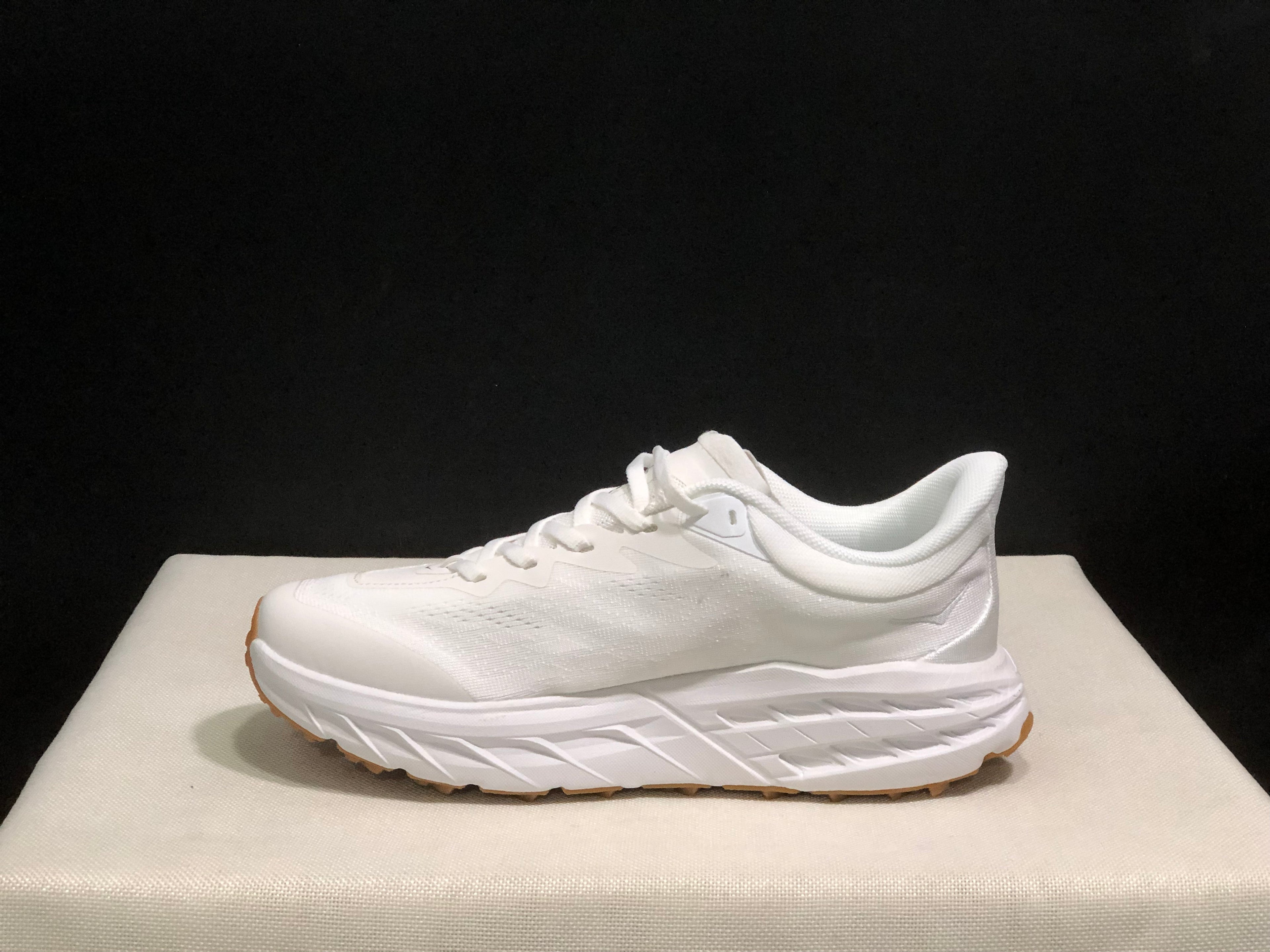 Hoka One One Speedgoat 5 White Trail Running Shoes Sneakers