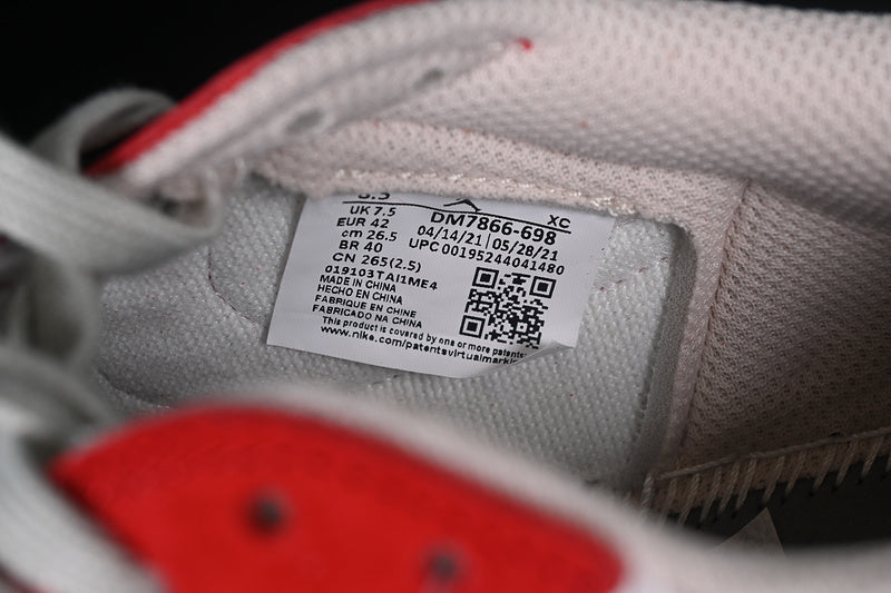 Travis Scott Nike Air Jordan 1 Low OG Red White Sneakers