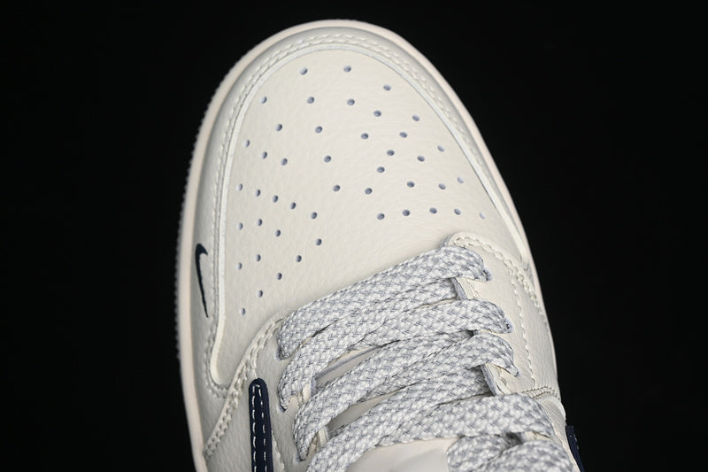 Travis Scott Fragment Design Nike Air Jordan 1 Low The North Face OG SP Grey Navy White Sneakers