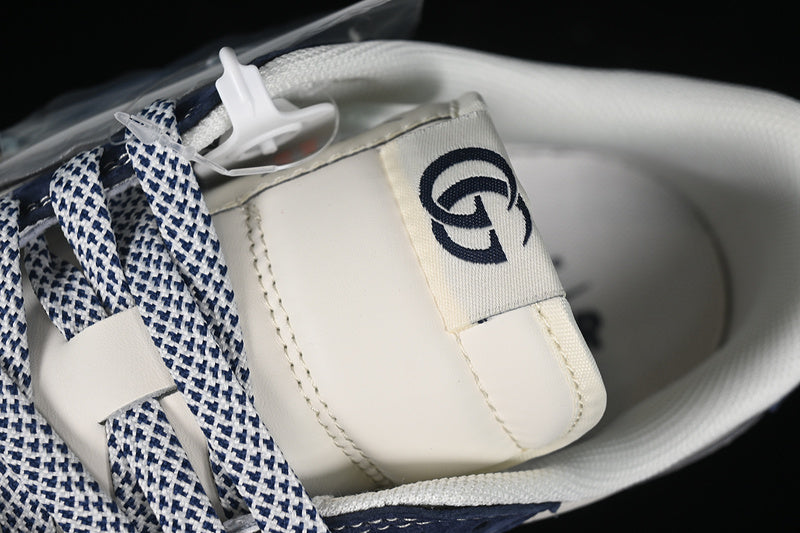 Travis Scott Fragment Design Nike Air Jordan 1 Low OG SP Gucci Navy White Sneakers