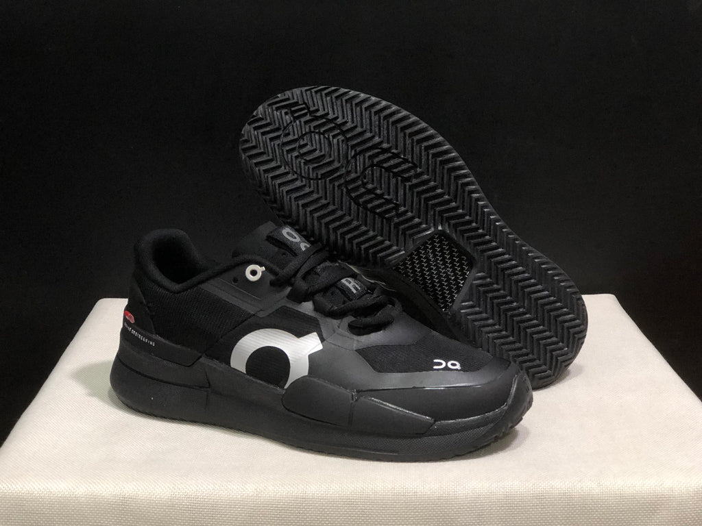 On Running The Roger Pro 2 Black Breathable Mesh Training Running Shoes