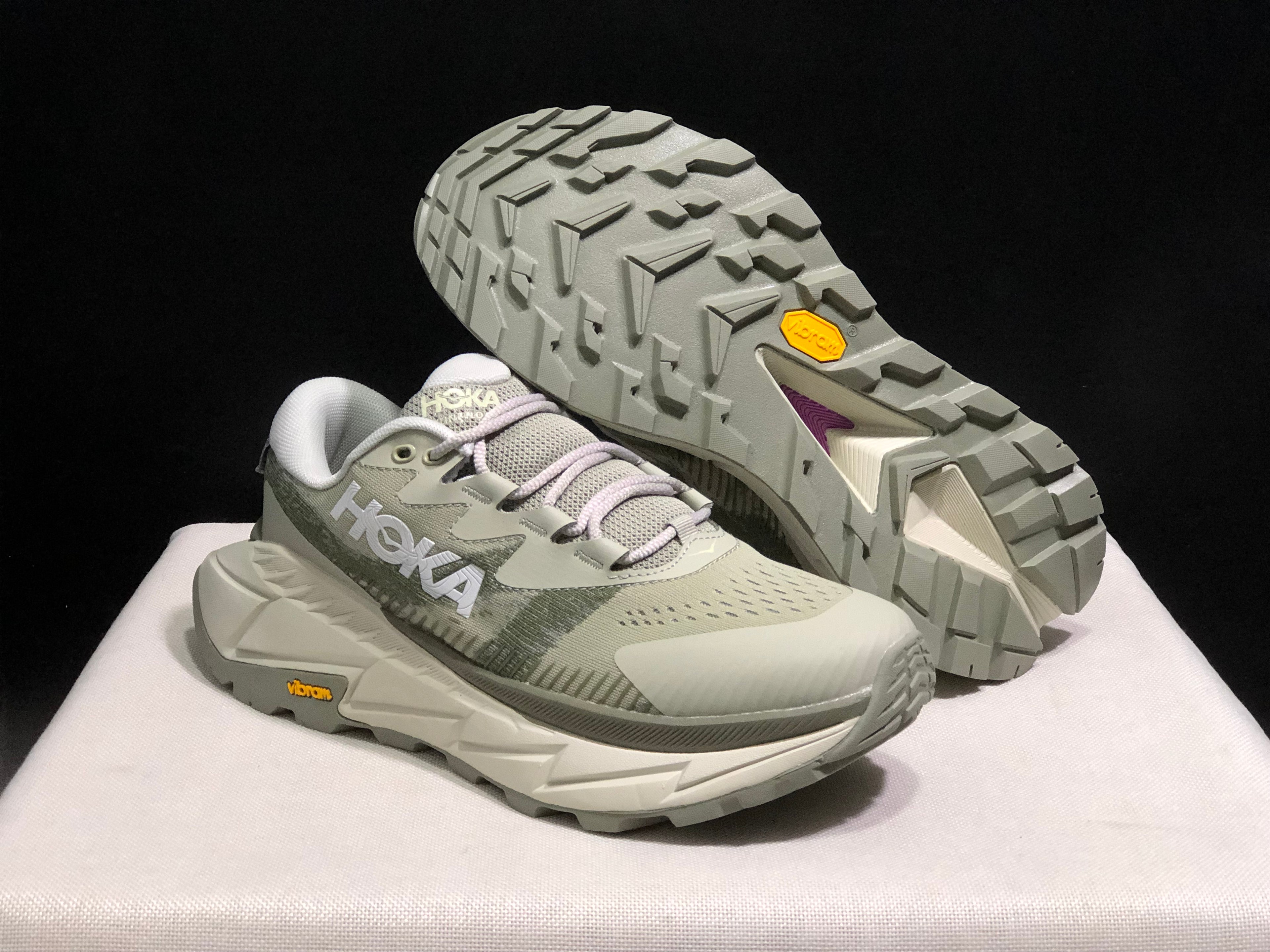 Hoka One One Skyline Float X Outdoor Running Shoes Sneakers Gray