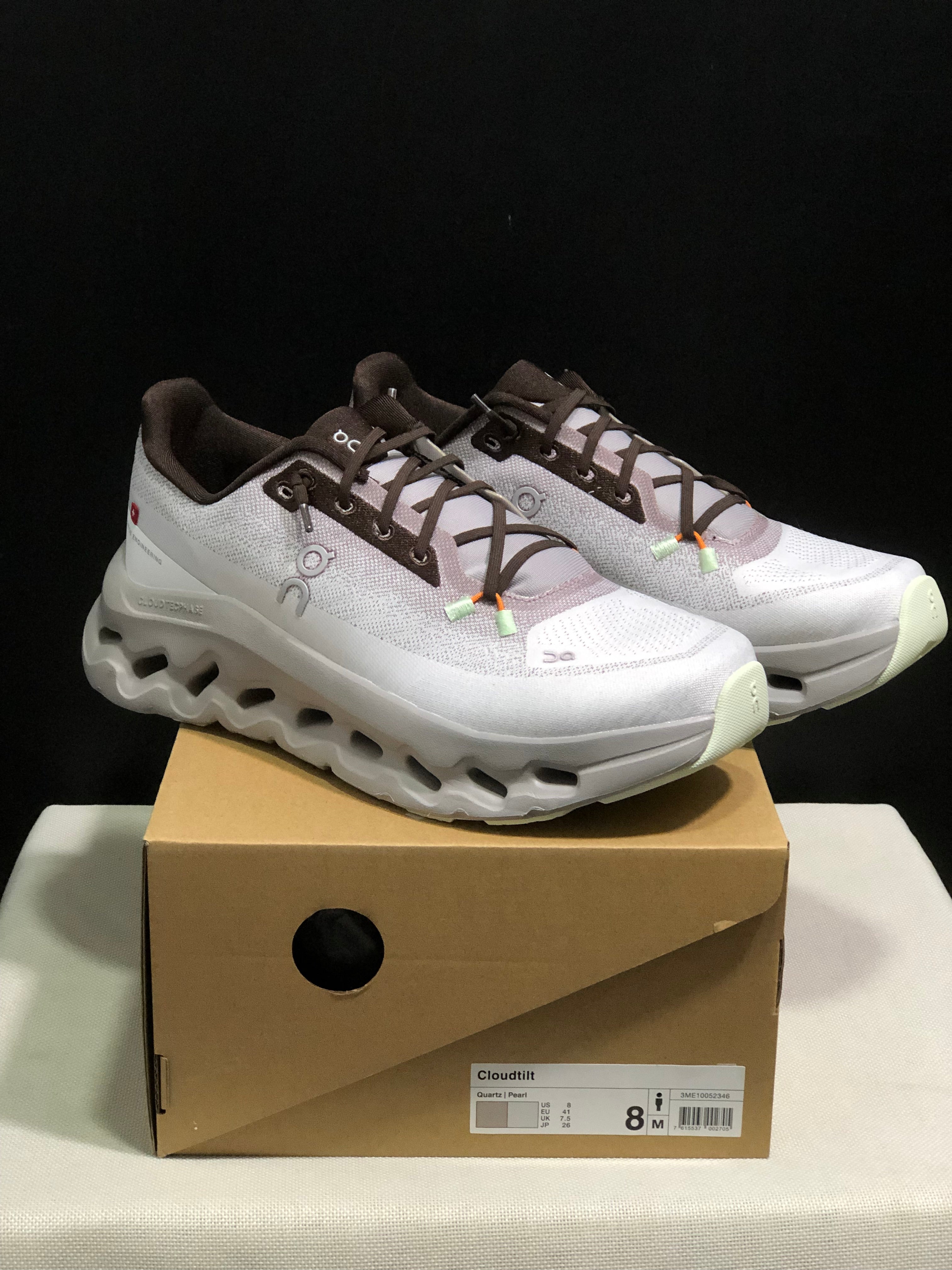 On Running Cloudtilt Durable Casual Life Shoes Quartz/Pearl