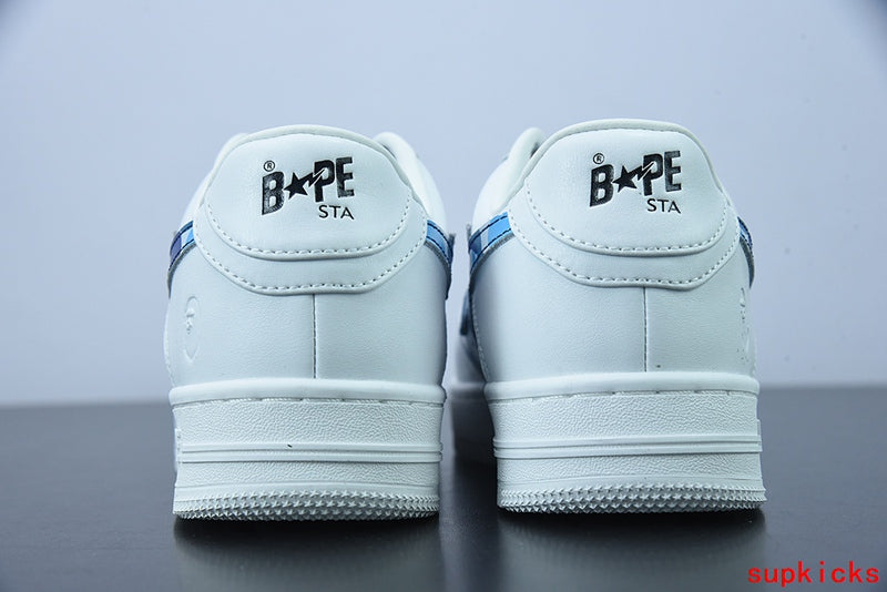 A Bathing Ape Bape Sta Low White ABC Camo Blue (2021)