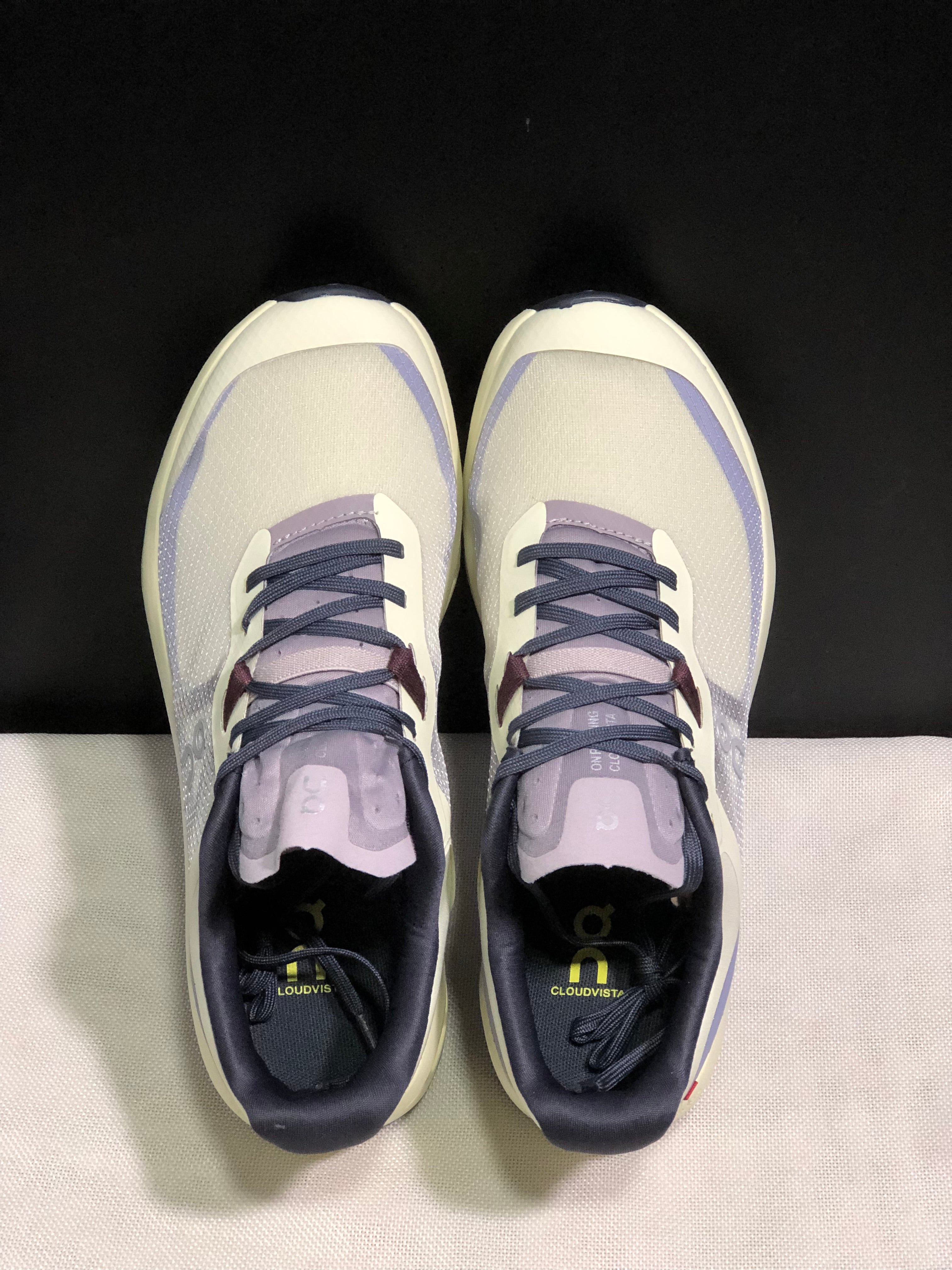 On Running Cloudvista 2 Waterproof Trail Running Shoes Ivory/Light Purple