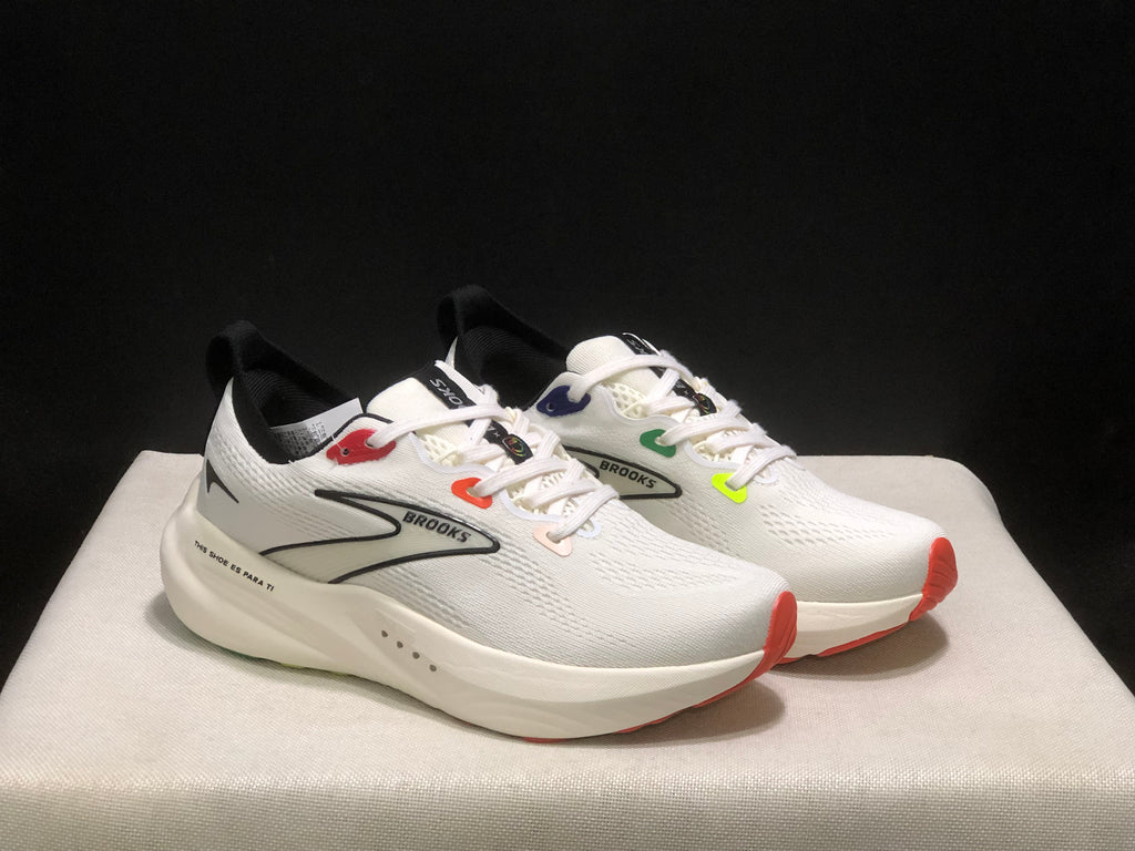 Brooks Glycerin 22 Comfortable Running Shoes White Collaboration