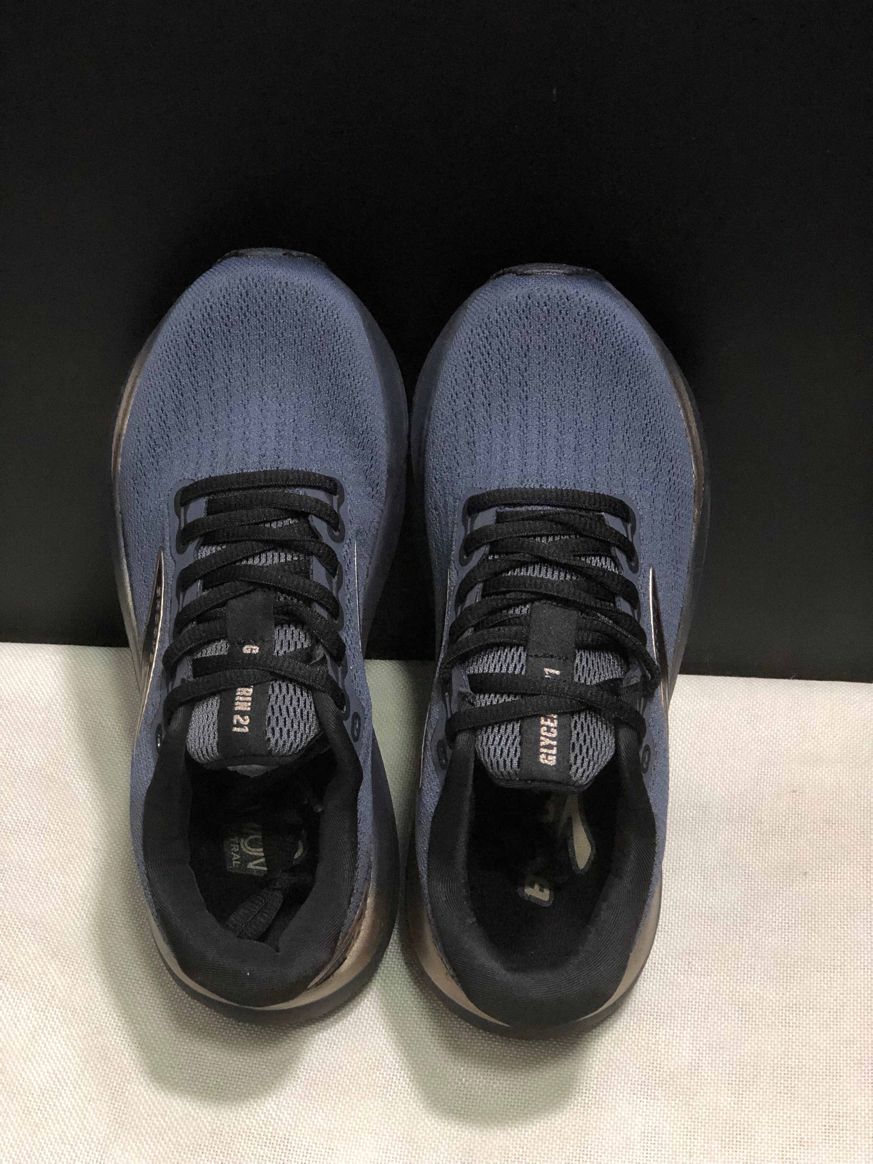 Brooks Glycerin 21 Low-top Casual Running Shoes Black/Gold